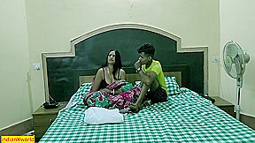 Indian Bengali Hot Boudi Caught And Fucked By teen 18+ Stepbrother !! Taboo Sex