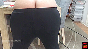 Indian Big Ass Wife Flashes Naked Butt At Work