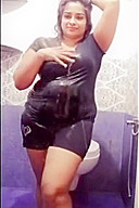 Indian Big Boobs Stepsister Arya In Bathroom - Huge Boobs