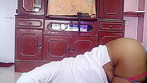 Indian Desi Bent Over With Dildo - South Indian