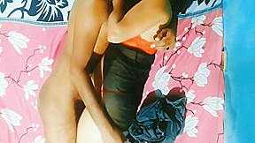 Indian Desi Couple In Sexy Red Dress And Horny Hardcore Sex