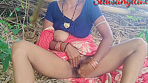 Indian Hot Desi Bangali Bhabhi Fingerings Sex In Outside