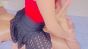 Indian Hot Young Massage Girl Stripped And Fucked By Oil Massage With Romantic Sex