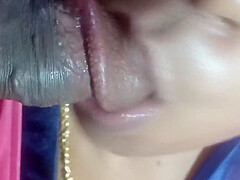 Indian Housewife Enjoy Blow Job