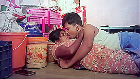 Indian Husband Kissing Ass Hot Wife