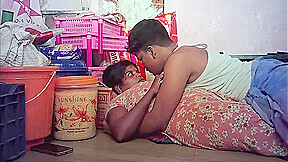 Indian Husband Kissing Ass Hot Wife