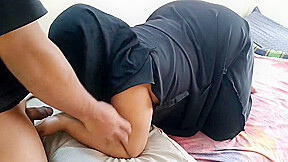 Indian Muslim Hot Girl Compromises With Boss For Promotion - In Hotel Room (hindi Sex)