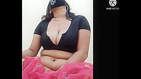 Indian New Married Bhabhi Sexy Video Call His Husband