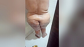 Indian Wife Taking Shower And Husband Record