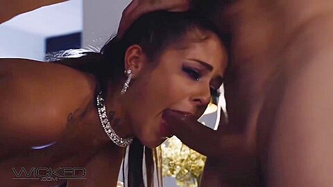 Inked Babe Gets Face Fucked And Cowgirled Hard