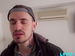 Inked Brazilian Couple Orgasm Sex Tape