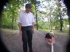 Innocent German teen 18+ Face Covered In Cum In Public