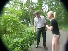Innocent German teen 18+ Face Covered In Cum In Public