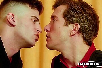 Isaac Parker And Trevor Brooks In Gay Oral And Bareback Sex Scene With And