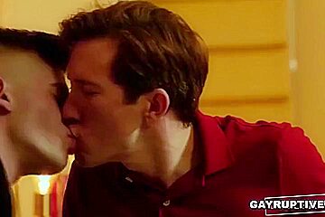 Isaac Parker And Trevor Brooks In Gay Oral And Bareback Sex Scene With And