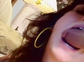 Isabel Ice Swallows The Whole Mouthful
