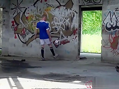 JalifStudio - French twink boys fuck outdoors after sports practice