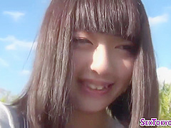 Japanese Babes Spread Pussy Lips