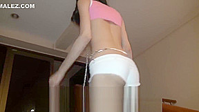 Japanese Ladyboy In Live TV Wank
