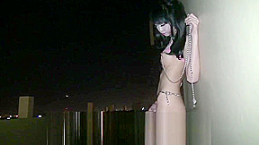 Japanese Ladyboy In Live TV Wank