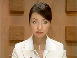 Japanese News Reporter Facial #2