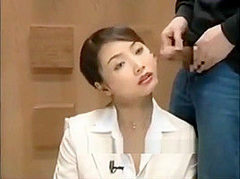 Japanese News Reporter Facial #2