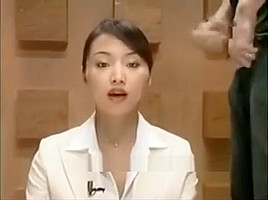 Japanese News Reporter Facial #2