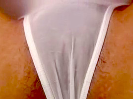 Japanese beauty Rei Soaked Swimsuit