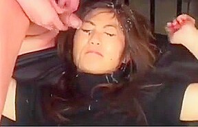 Japanese bukkake pussy-teasing uncensored