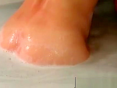Japanese busty masseuse gives nuru gel massage 01