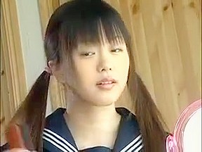 Japanese girl strips her clothes to expose her hot body