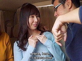Japanese wives with big hair and big libidos have an afternoon threesome