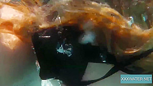 Jason Deepthroats Marcie Underwater
