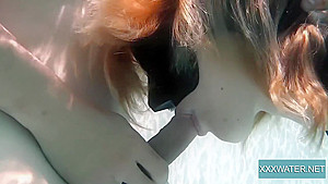 Jason Deepthroats Marcie Underwater