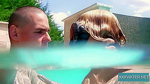 Jason Deepthroats Marcie Underwater