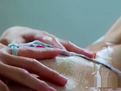 Jav teen 18+ Debut Yua Aomi Teases In The Shower Gets Massage