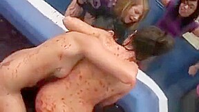 Jellywresting Babe Pussylicked By Classmate
