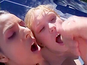 Jessie Jordan and Kitty Marie blowjob