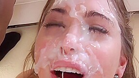 Jizz Challenge! Bukkake Compilation!