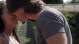 Jizzed over tiny babe