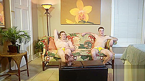 Johnny Forza and Donny Forza Spit-Roast Kip Johnson Raw