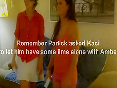 Kaci Star and Amber Make out Kissing Tongue sensuality