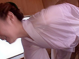 Kaede Fuyutsuki in Kimono Girl Gets Dirty In The Bath House - TeensOfTokyo
