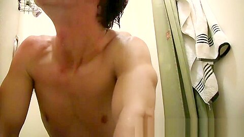 Kain and Jayden suck and fuck each other hard in the shower