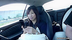 Karin Asahi - Japanese Brunette Sucks Dick Uncensored