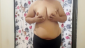 Kinky Pink In Bra On My Bhabhi With Big Boobs