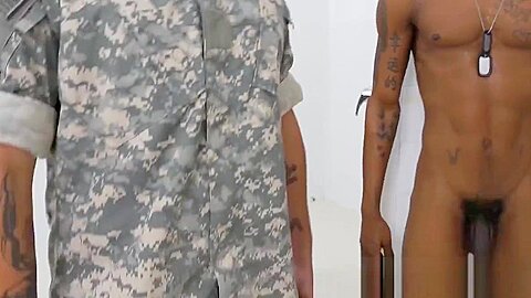 Kinky military guy wants a fat pecker up his tight butt