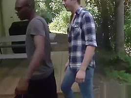 Kolton Ray Works On A Big Black Cock