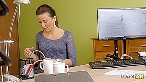 LOAN4K  Naughty lassie Frances passes special porn casting