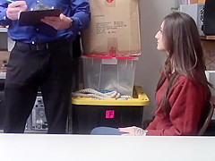 LP Officer doggystyle fuck Kenzy Ryans tight vagina!
